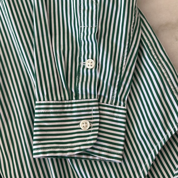 Polo by Ralph Lauren Striped Poplin Shirt - Picture 10 of 14
